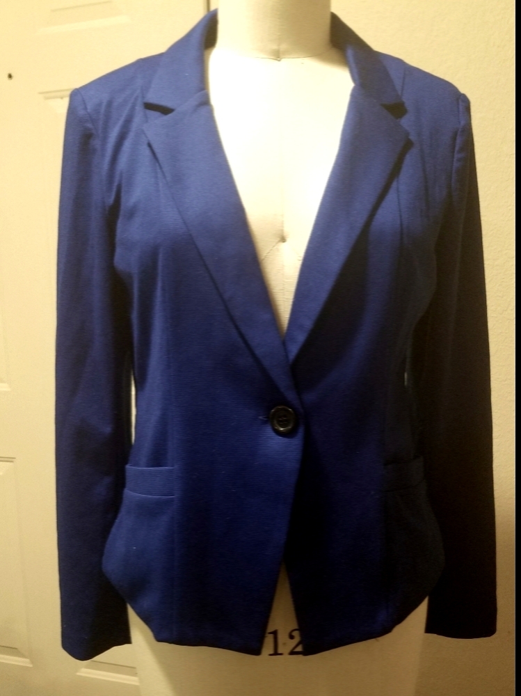 ECI New York Cobalt Blue Blazer